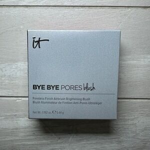 It Cosmetics Bye Bye Pores‎ Blush Naturally Pretty (Warm Peach) 0.192oz New